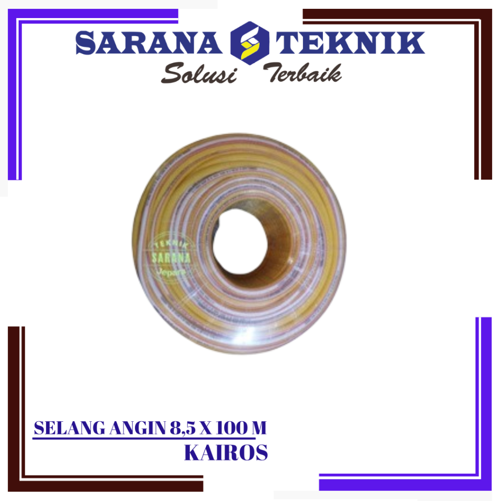 SELANG ANGIN KOMPRESOR 8,5MM X 100 METER KAIROS (PROMO)