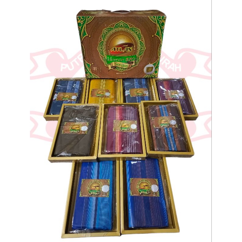 Sarung Atlas Idaman Songket 570 original / Sarung Atlas / Sarung Songket / Sarung Premium