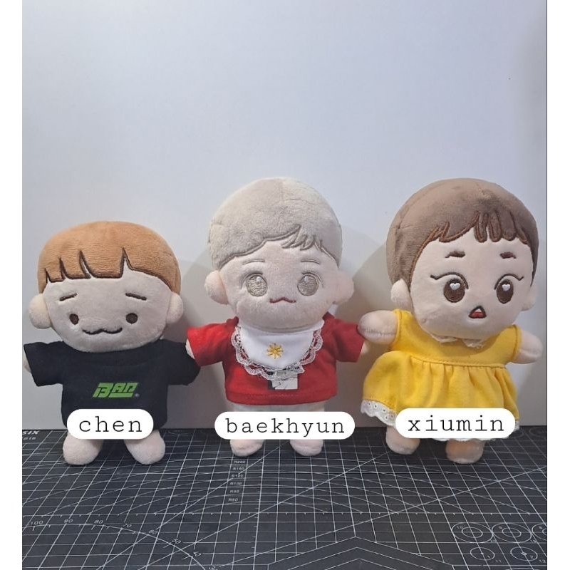 EXO Doll Chen Xiumin Baekhyun Babyboo 15cm