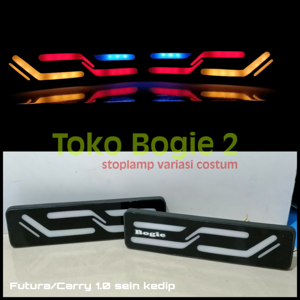 LAMPU REM MOBIL VARIASI PICKUP FUTURA 1.5-CARRY 1.0 SEIN KEDIP