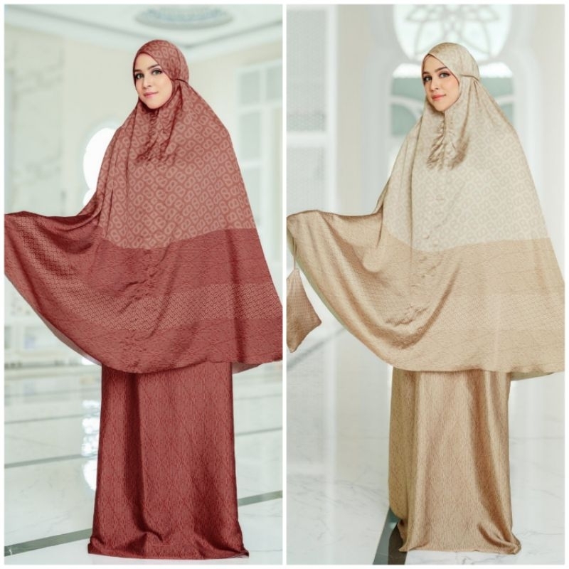 Mukena Tapis Abstre, Tapis , Casa Prayer Robe by Buttonscarves