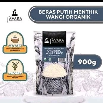 

Javara organik white rice menthik wangi