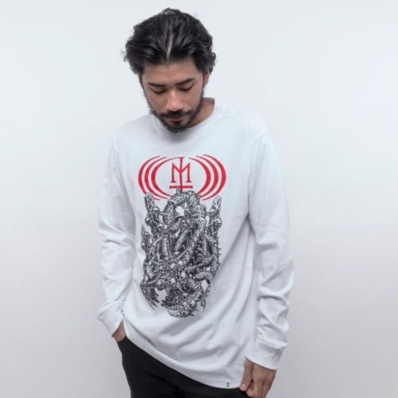 MATERNAL DISASTER "SKULION " LONGSLEEVE HOOPS BANJARMASIN