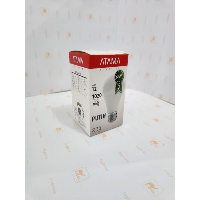 Lampu LED BULB ATAMA PRESTIGE Tipe 12 GEN 3 (NEW) Putih