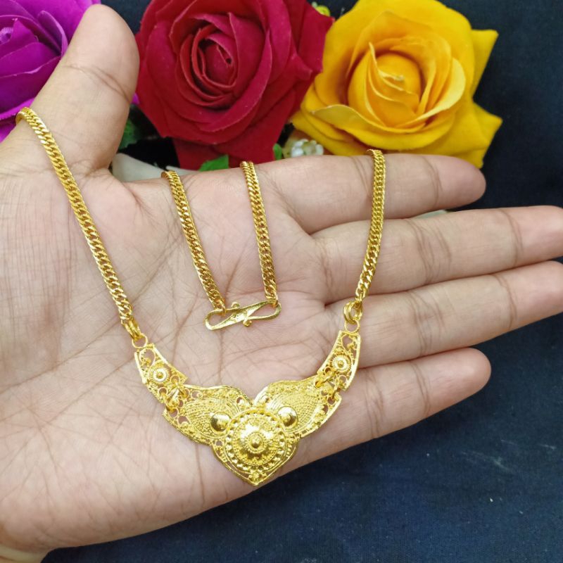 kalung dubay,Perhiasan bali,Kalung bali, set perhiasan, perhiasan set kalung titanium,kuningan,xupin