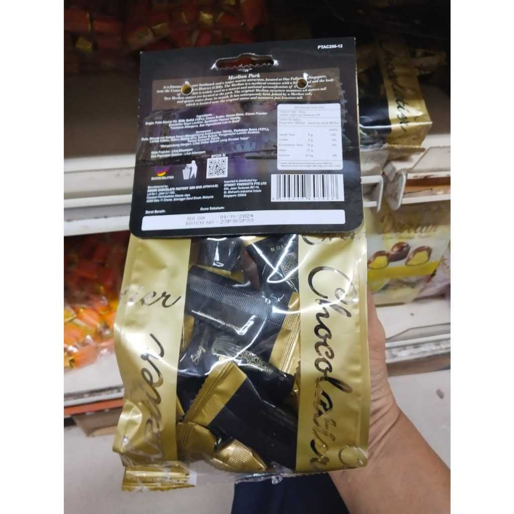 Coklat Import Malaysia Alessio Merlion Bar Chocolate