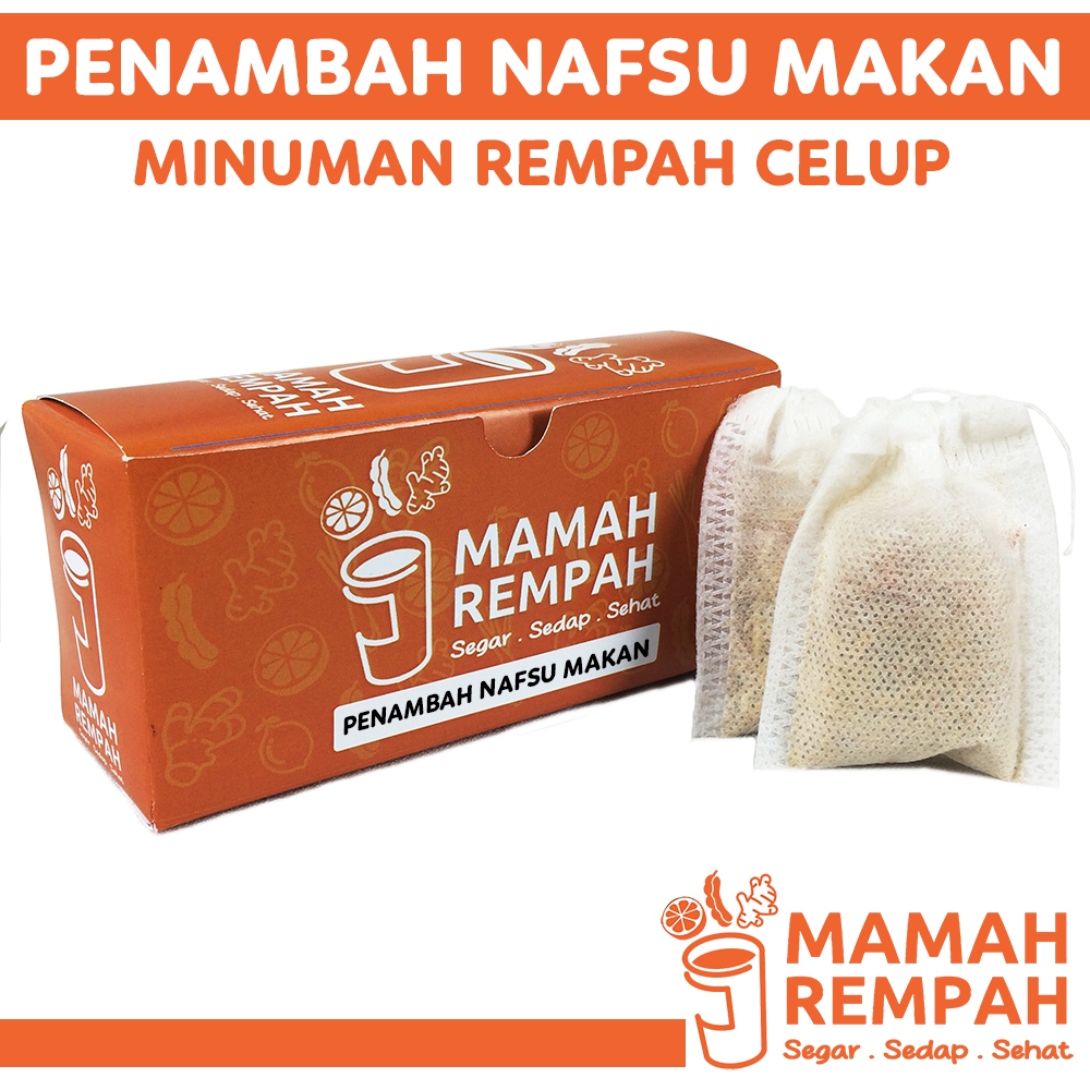 

Teh Celup Rempah Jamu Penambah Nafsu Makan Ramuan Asli Herbal Minuman Kesehatan Tea Bag Seduh Tradisional