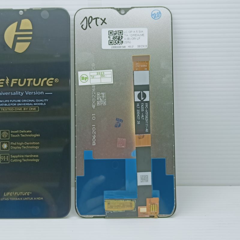 LCD TOUCHSCREEN OPPO A5S/A7/A12/REALME 3  -LIFE FUTURE-