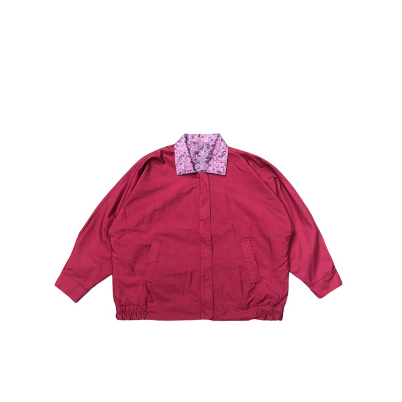 Harrington pattern floral reversible