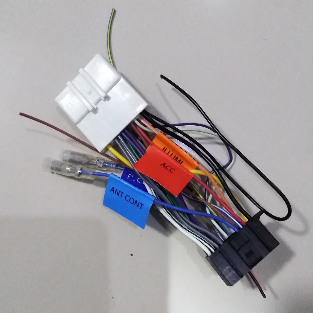 Soket PNP Nissan Grand Livina ke Head Unit Kenwood DDX 6036