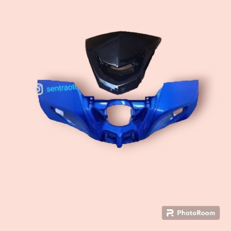 Batok Kepala Depan Xeon Karbu Biru