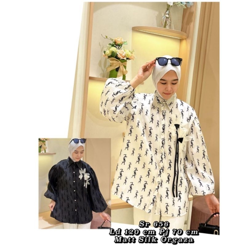 Blouse Zara terbaru| blouse wanita import | blouse zara ysl