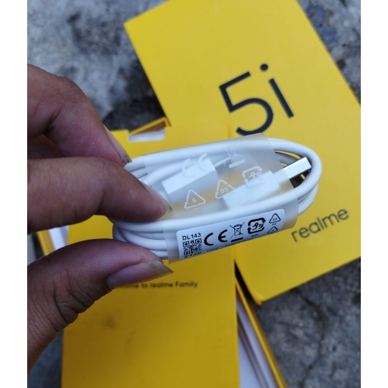 kabel ori Realme micro usb open box/ Baru