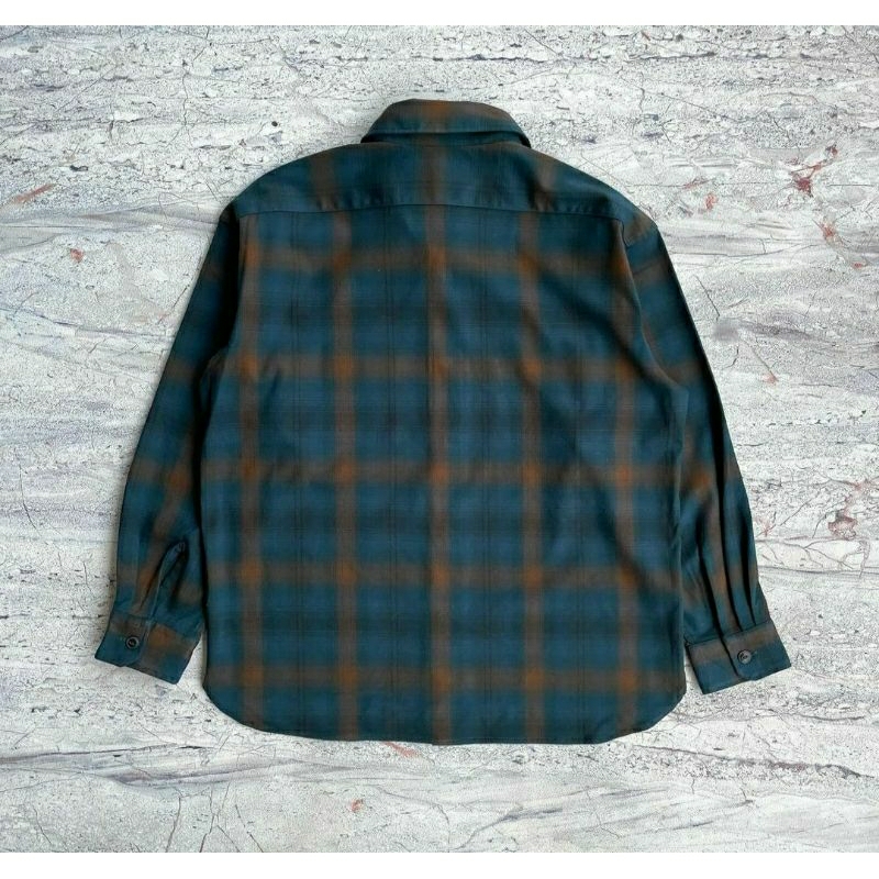 Uniqlo U Oversize Checked flannel shirt