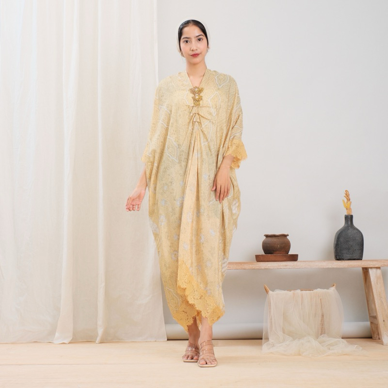 Kaftan Batik Viscose Premium - Puspita Dress 02