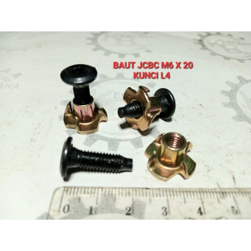 BAUT JCBC M6 X 20 / BAUT SPEAKER / MEBEL / FURNITURE / KNOCKDOWN