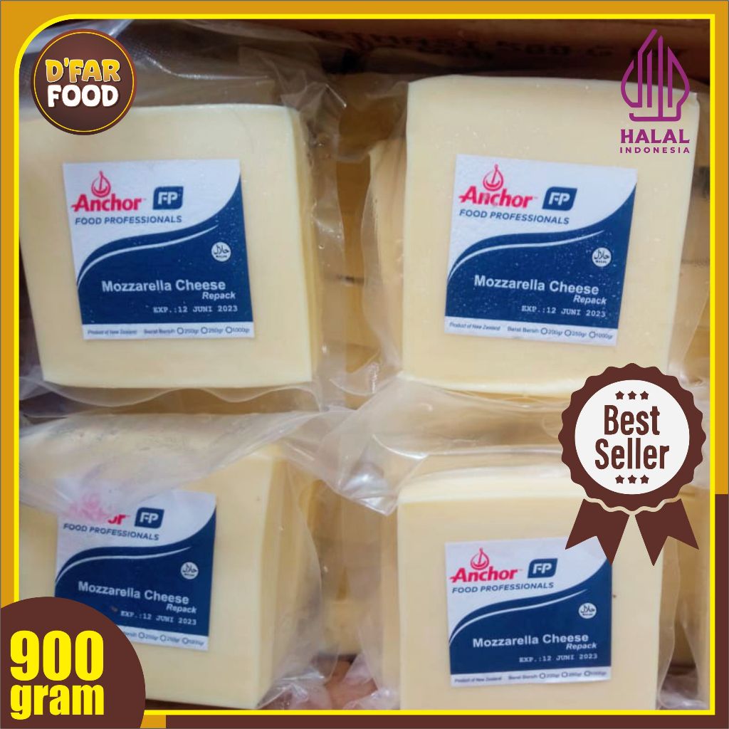 

Keju Mozzarella Anchor 900gr / Anchor Mozzarella Cheese - Keju Mozzarella Repack 900gr