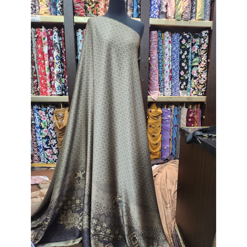 ARMANI SILK MOTIF ETNIK/BAHAN KAIN ARMANI SILK PRINT ETNIK