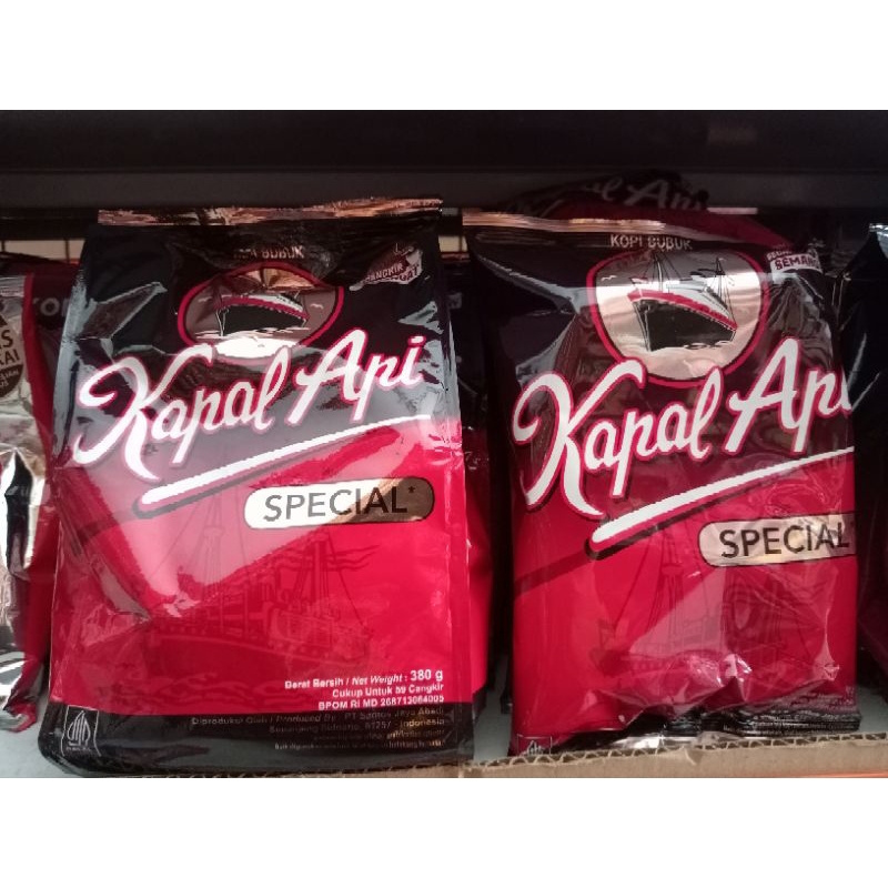 

Kopi Bubuk Kapal Api Special 380 g