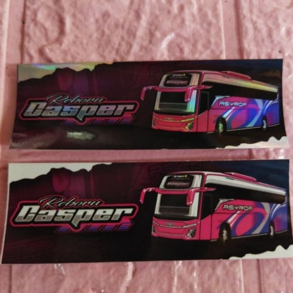 

stiker Casper terbaru anti air 1 pcs