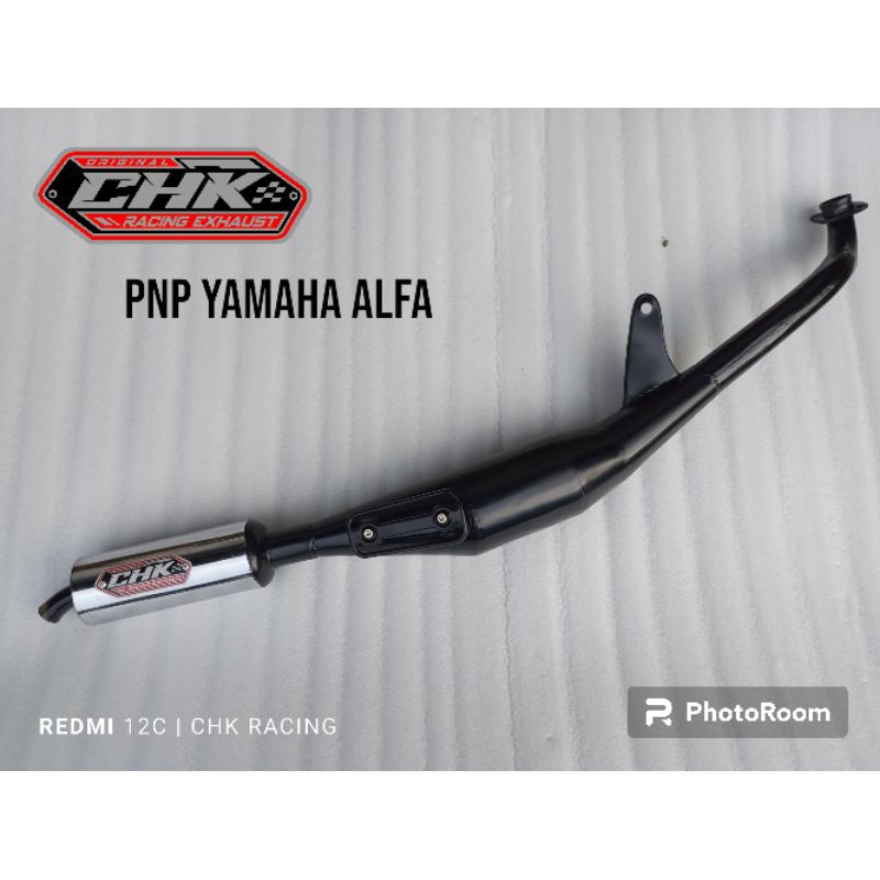 knalpot ALFA standar racing original CHK