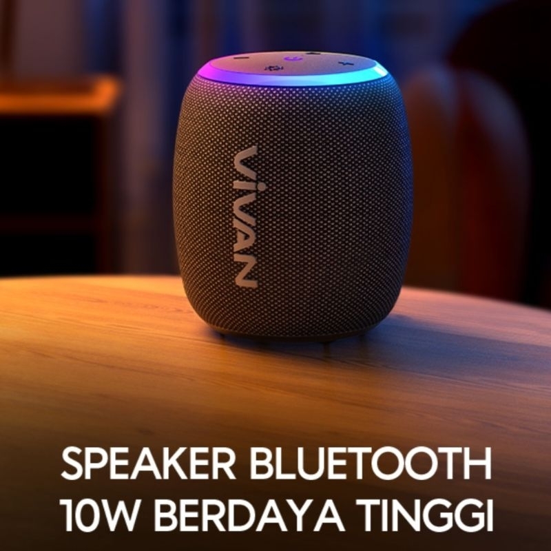 speaker vivan vs15 bass + rgb light