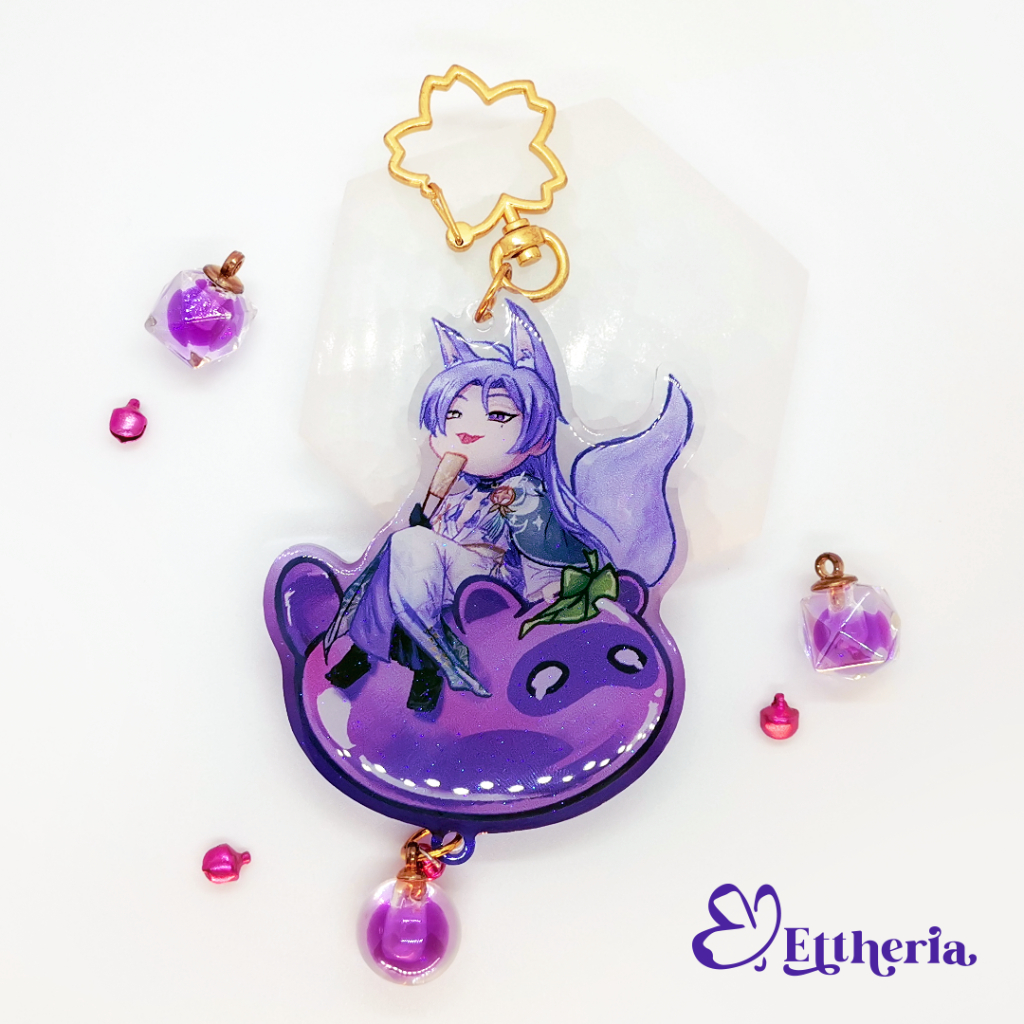 Nu: Carnival - Kuya Forest Night Acrylic Resin Keychain [Fan-made Merchandise]