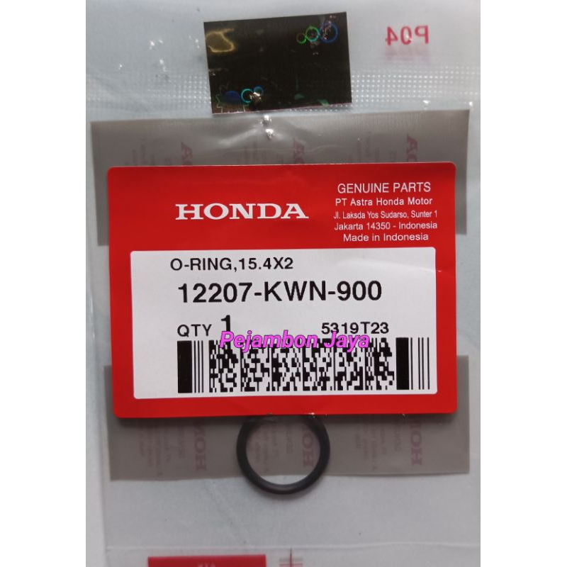 12207KWN900 O-RING 15.4X2
