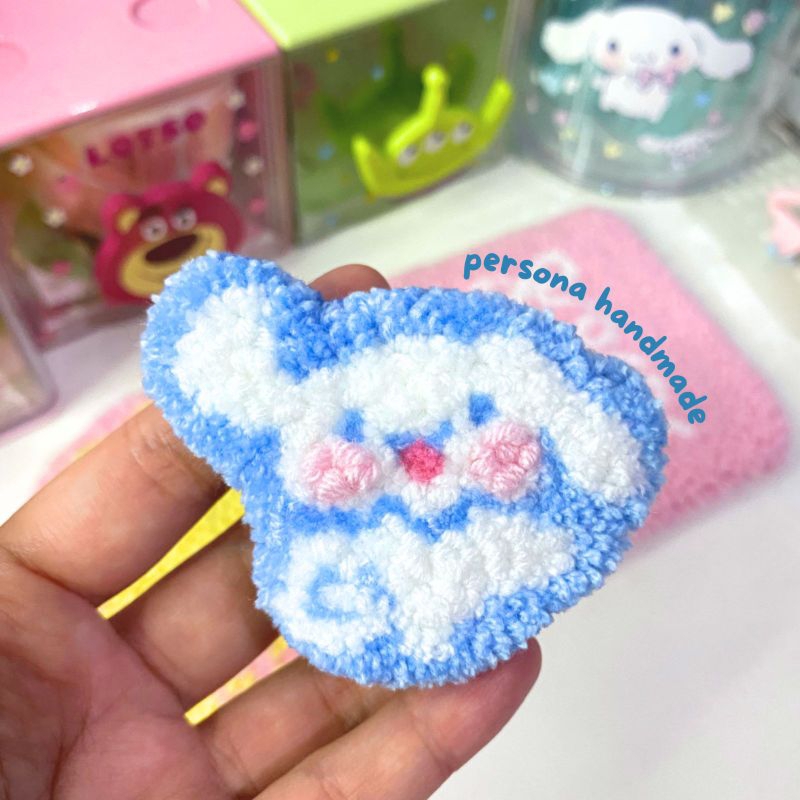 Persona Pop socket punch needle griptok aksesoris hp