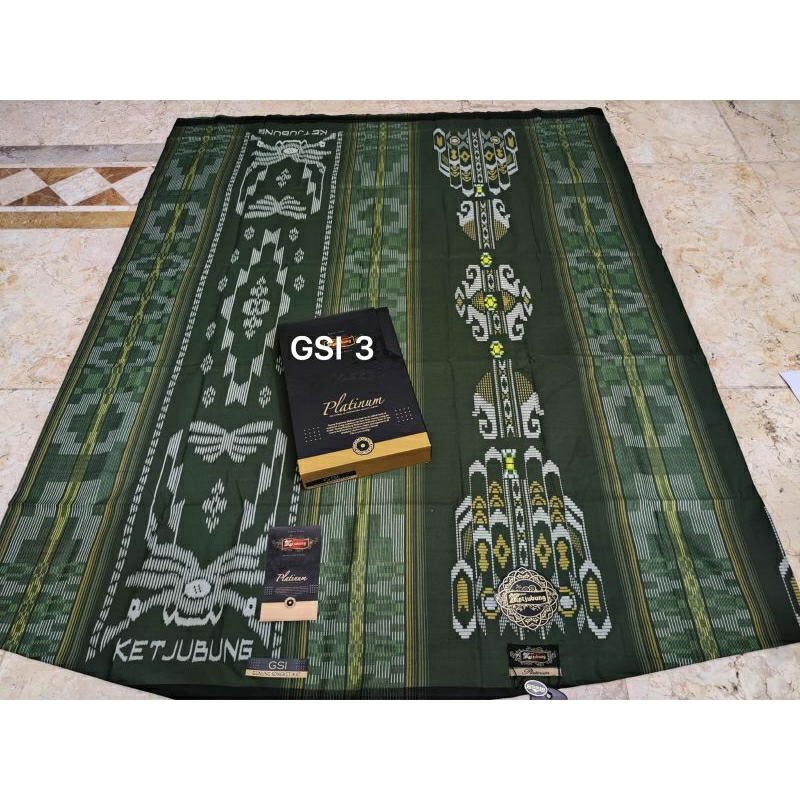 ketjubung  platinum gsi grid gold