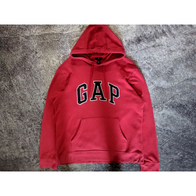 Hoodie Gap Merah Second Hoodie Gap Second Gap Secondhand