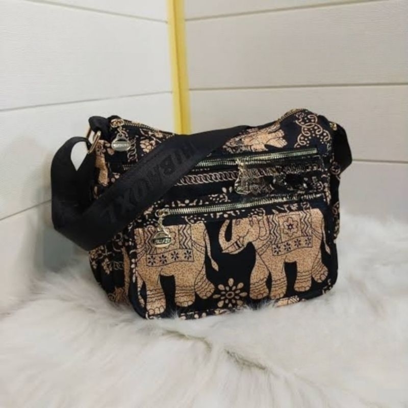 Chibao - Tas Selempang 192#Motif Gajah Parasut