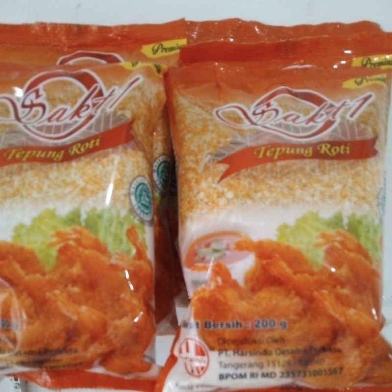 

Tepung roti Sakti 200gr