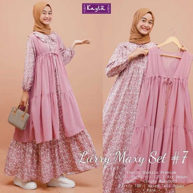 gamis remaja lebaran 2025 gamis remaja ootd  gamis wanita muda baju cewek 2025 baju lebaran 2025