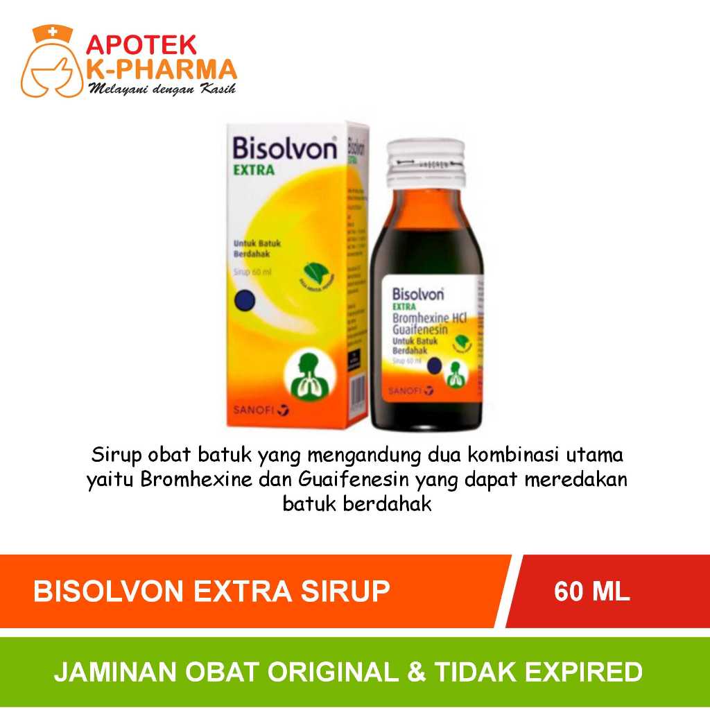 Bisolvon Extra Sirup Batuk Berdahak
