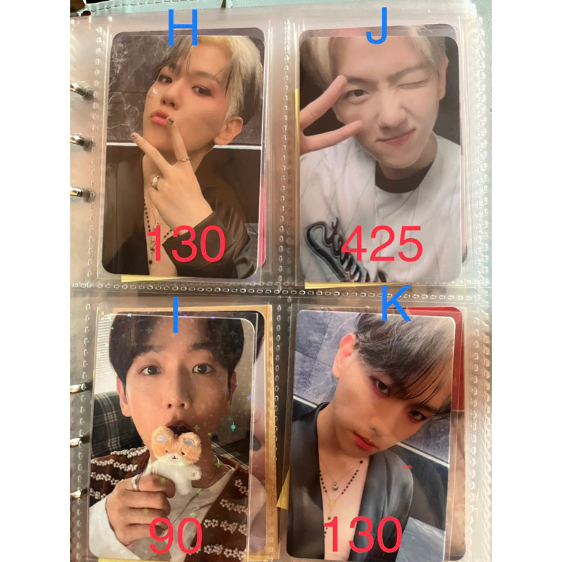 Ready Stock Pc Photocard Exo Baekhyun Exist Jersey Teolaegi