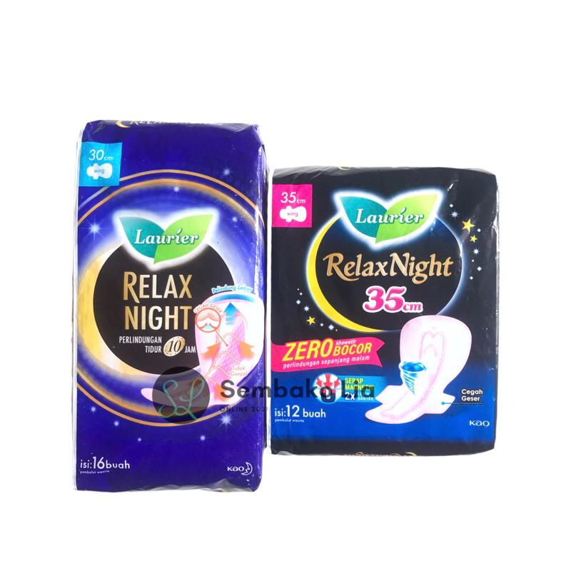 Laurier Relax Night Wing 35cm / Laurier Relax Night Wing 30cm