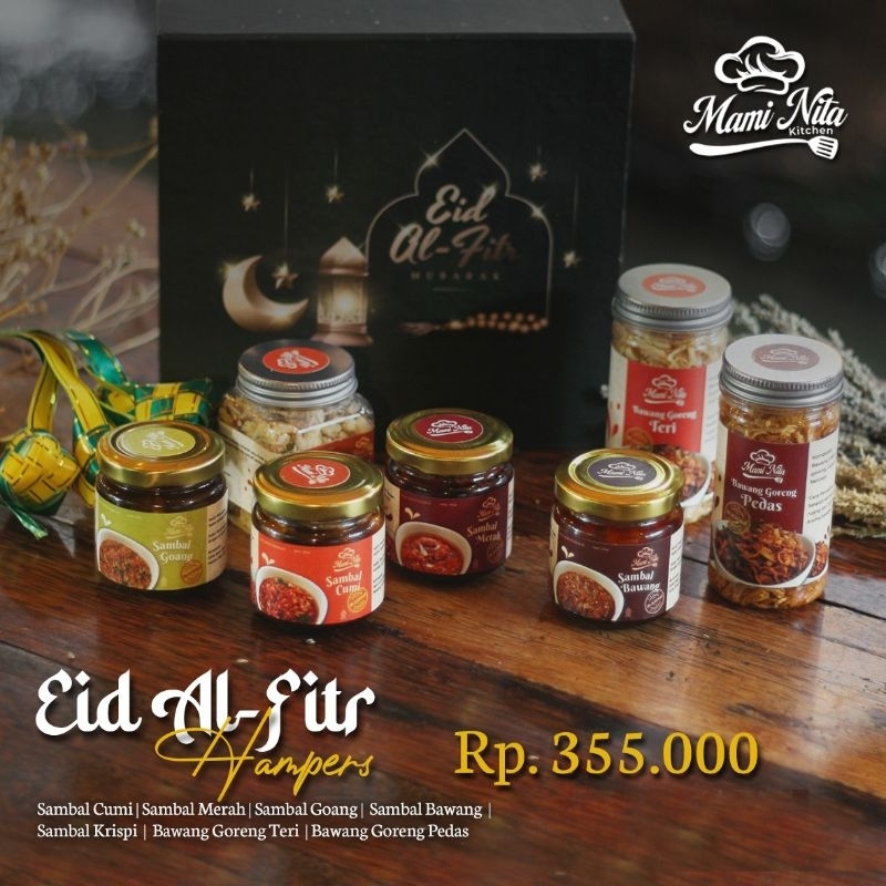 

Hampers Sambal dan Bawang Goreng By Mami Nita Kitchen (Kemasan Box)