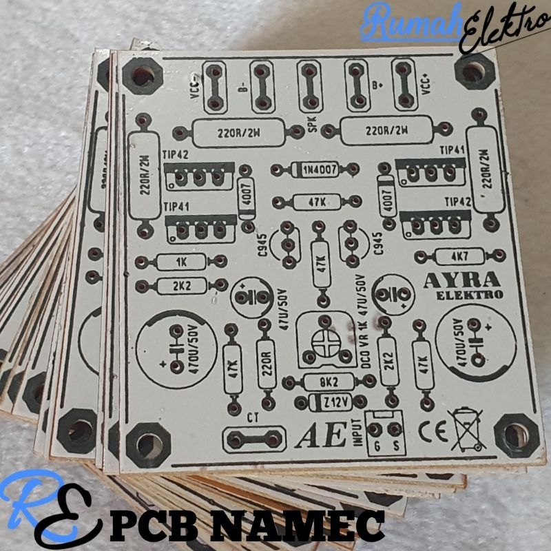 PCB POWER AMPLIFIER NAMEC