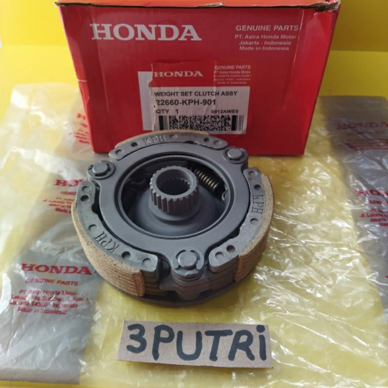 Kampas ganda assy otomatis Supra x 125 Karisma -KPH