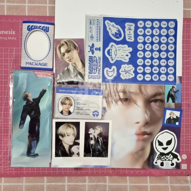 GGU GGU PACKAGE ENHYPEN 2024 gguggu ni-ki sunoo jungwon unit grup pc member set circle card