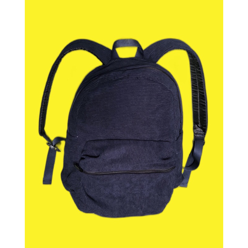 backpack corduroy navy