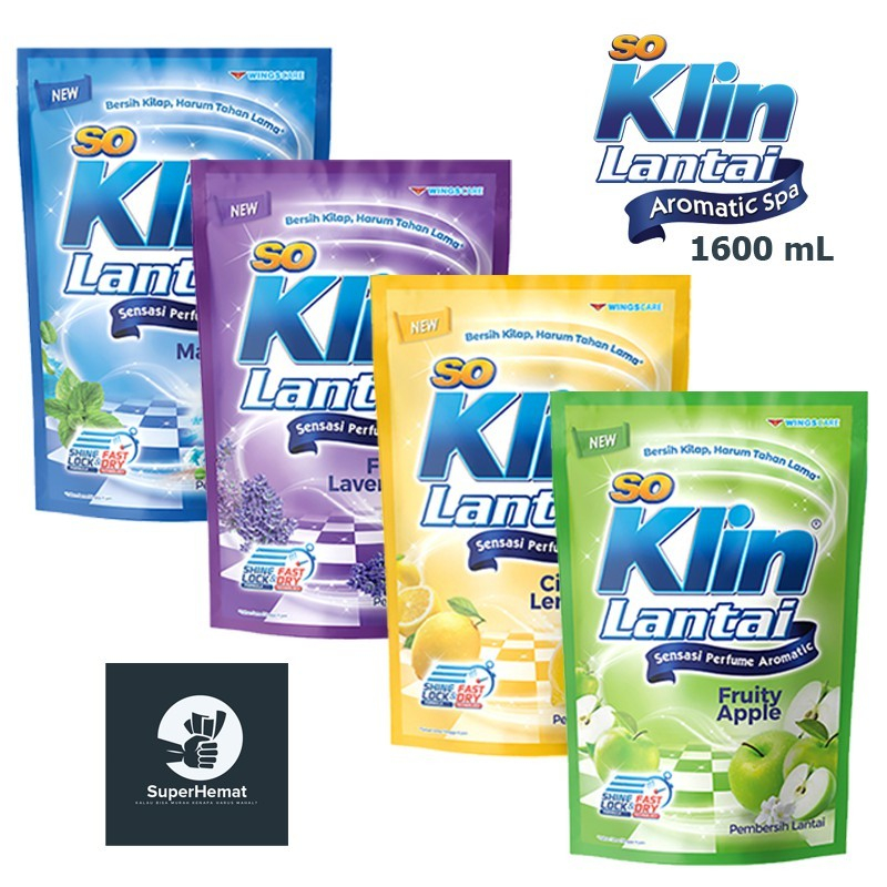 So Klin Lantai 1600ML All Variant