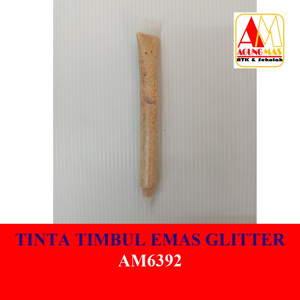 

TINTA TIMBUL EMAS GLITTER