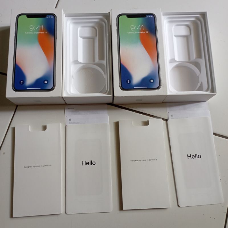 Dus Box iPhone X Silver iBox Digimap Original Bawaan