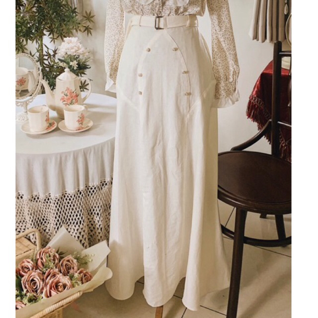 byhening Duchess skirt - Rok vintage wanita A Line