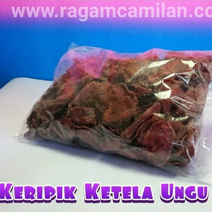

Kripik Ketela Ungu / Keripik Ketela / Camilan Keripik