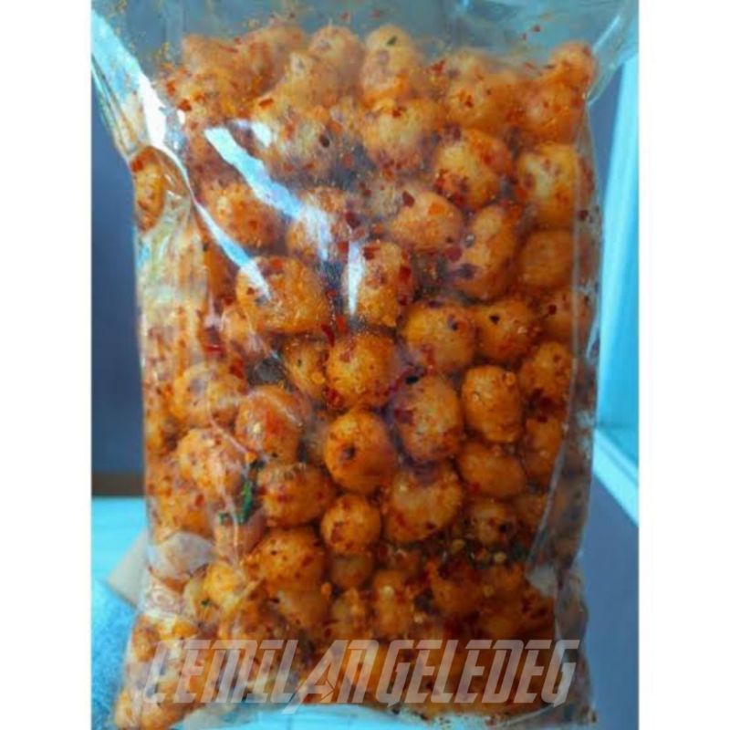 

Cimol kering pedas daun jeruk 500gr - Cemilan Geledeg