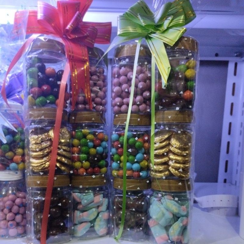 

parcel coklat susun 6