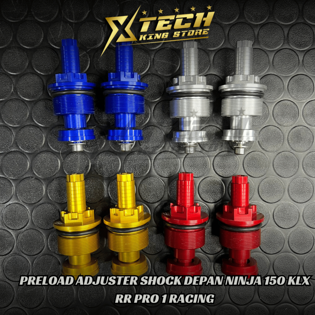 PRELOAD/PRELOD NINJA STELAN SHOCK DEPAN NINJA/KLX150 RR PRO 1 RACING/PRELOAD ADJUSTER SHOCK DEPAN NI